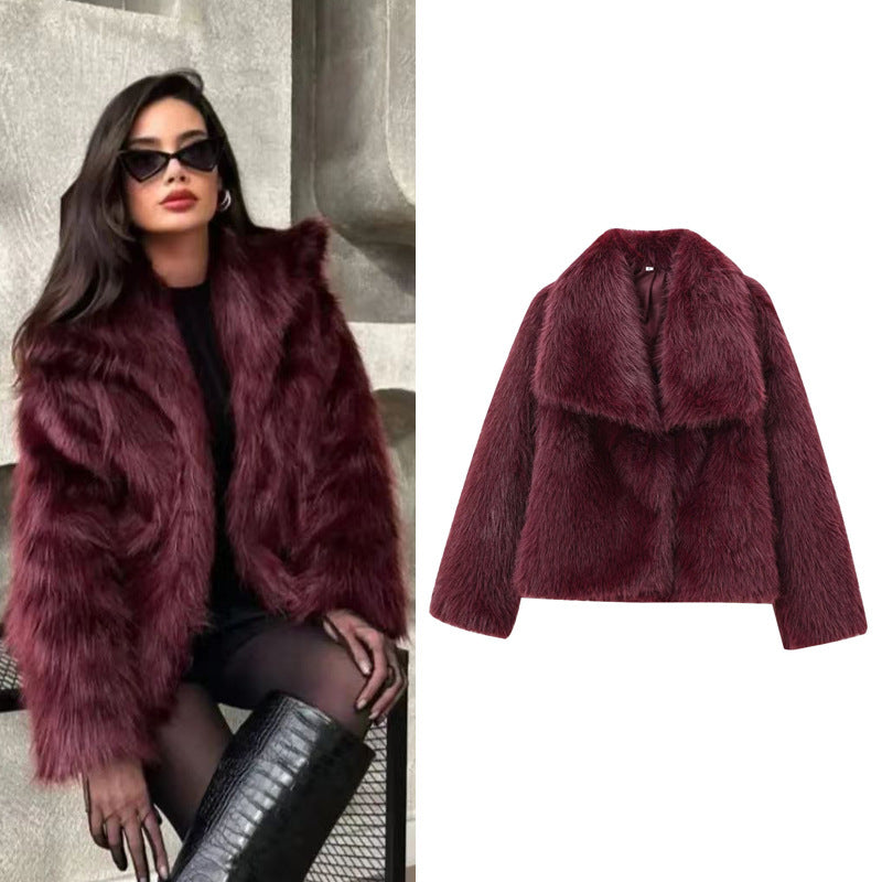 NYX - KUNSTPELZJACKE