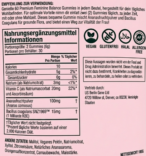 floraFemme - Balance Gummies