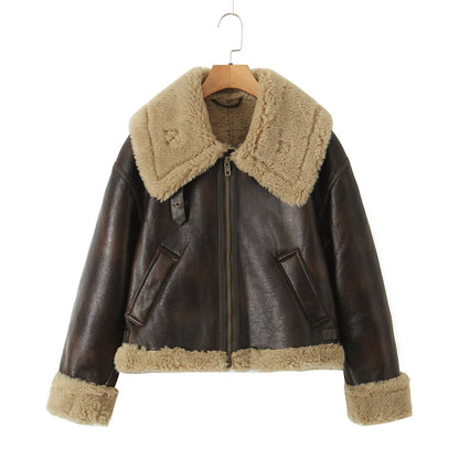 TYO - PELZLEDERJACKE