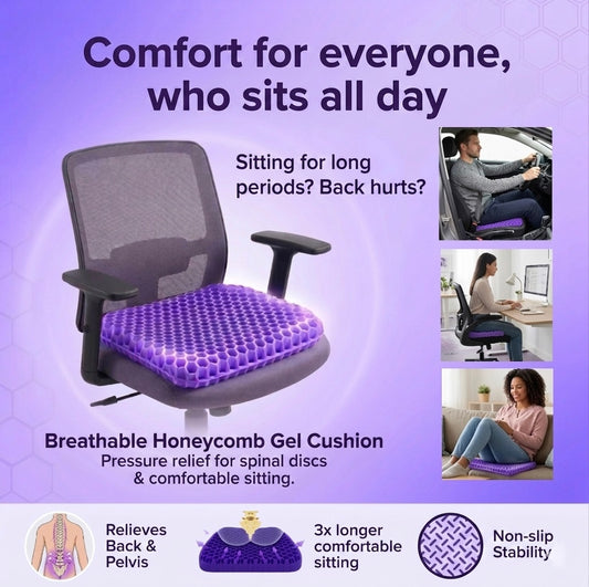 Ergonomic Gel Seat Cushion