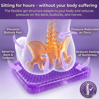 Ergonomic Gel Seat Cushion
