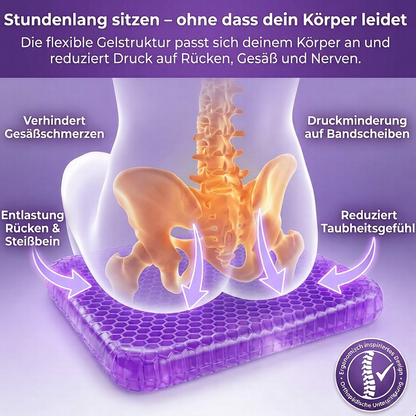Ergonomisches Gel-Sitzkissen