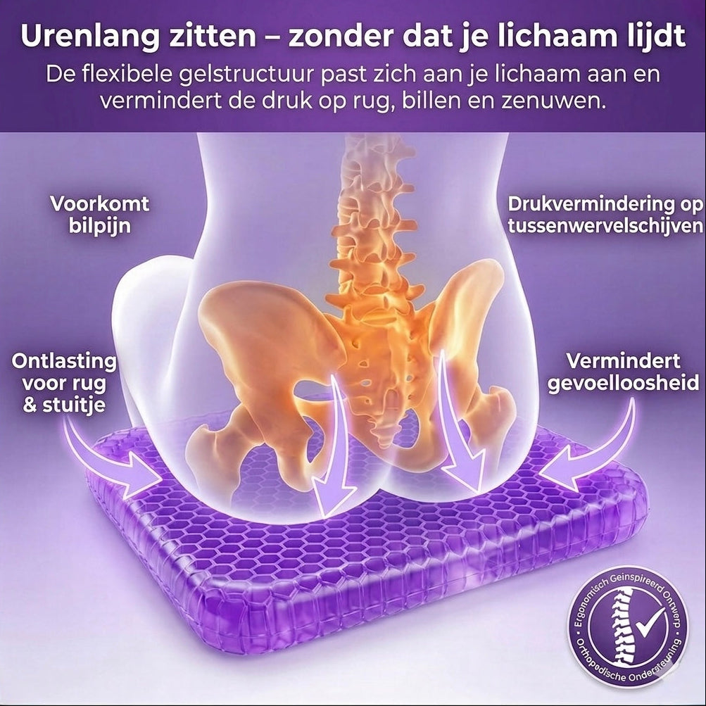 Ergonomic Gel Seat Cushion