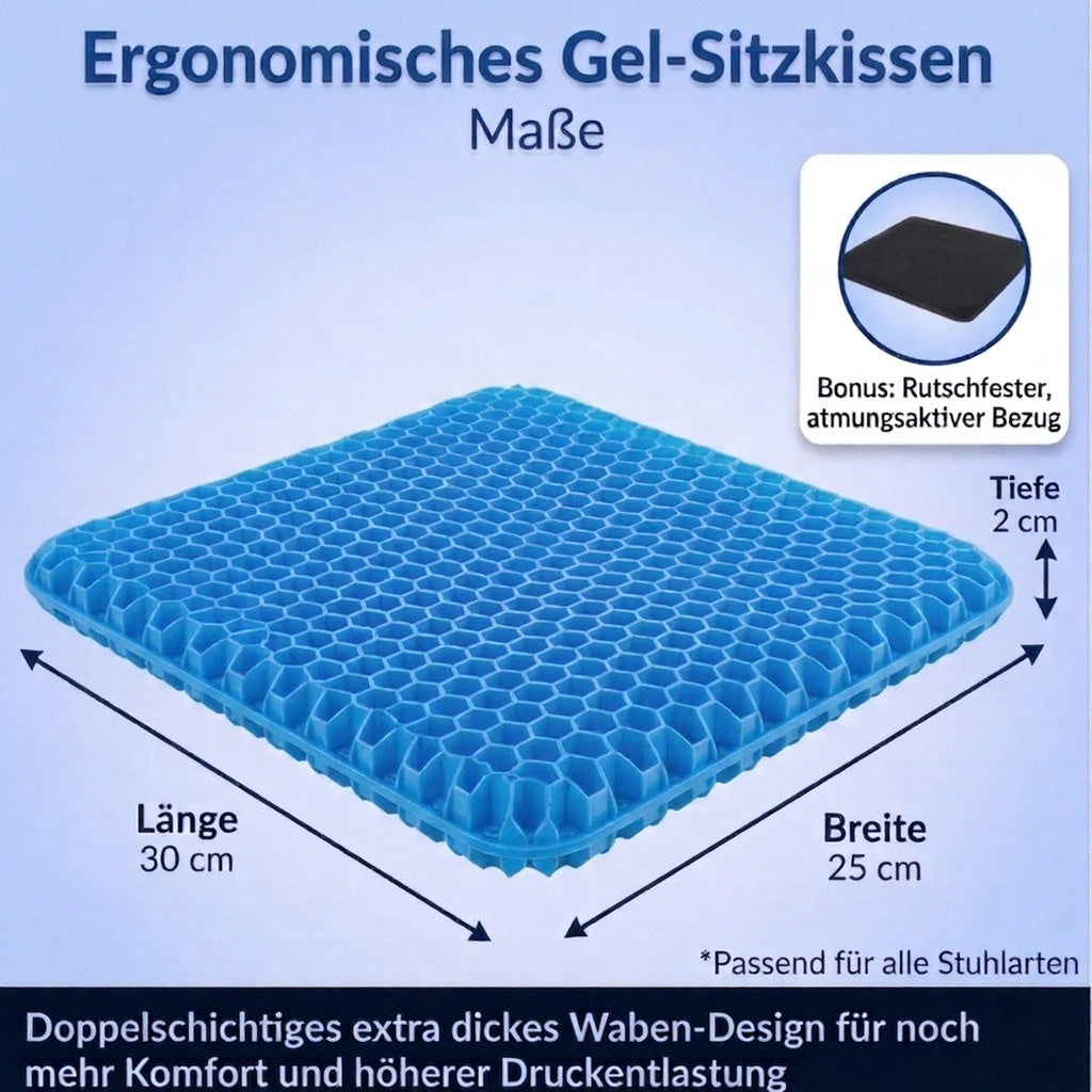 Sitzkissen für unterwegs - perfekte, kleine Größe