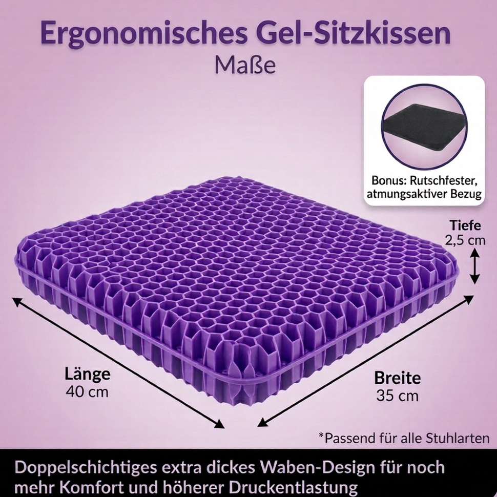 Ergonomisches Gel-Sitzkissen für die Beste Mama