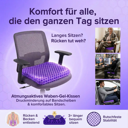 Ergonomisches Gel-Sitzkissen